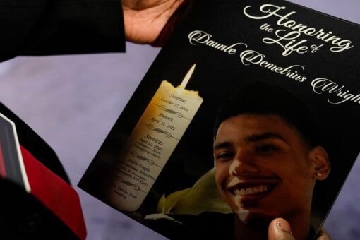 Mourners remember Daunte Wright as proud father who ‘was loved by so many’ as activists call for justice