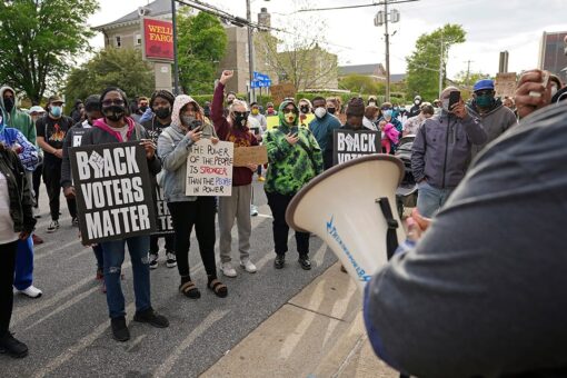 North Carolina protesters demand answers on second night of demonstrations over deputy shooting of Black man