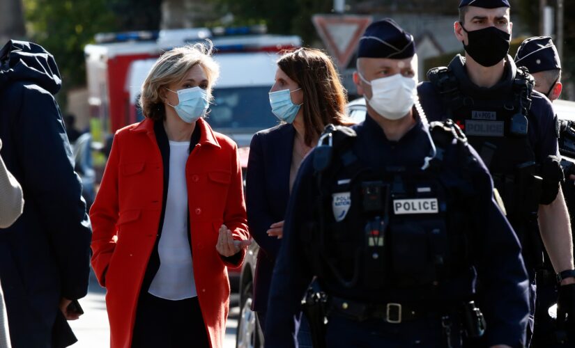 French officials open terror probe after police officer fatally stabbed, attacker shot dead
