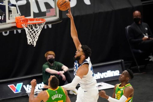 Timberwolves rally to beat Jazz in Utah for 2nd time