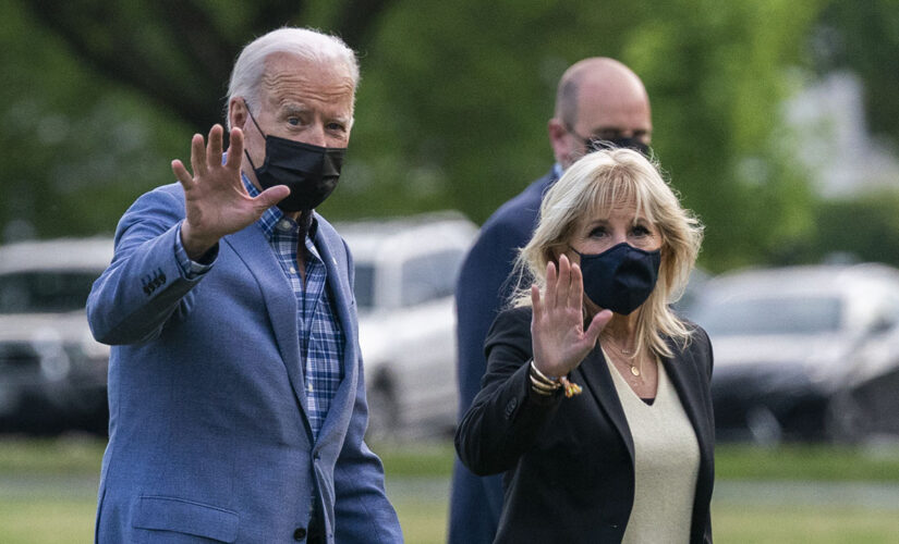 First lady hosts virtual guests, including transgender teen, for Biden address to congress