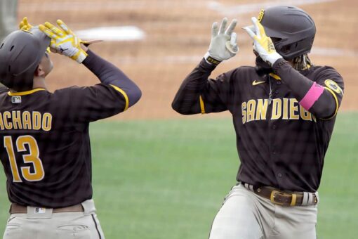 Padres rally from late 6-run deficit, beat Dodgers 8-7 in 11
