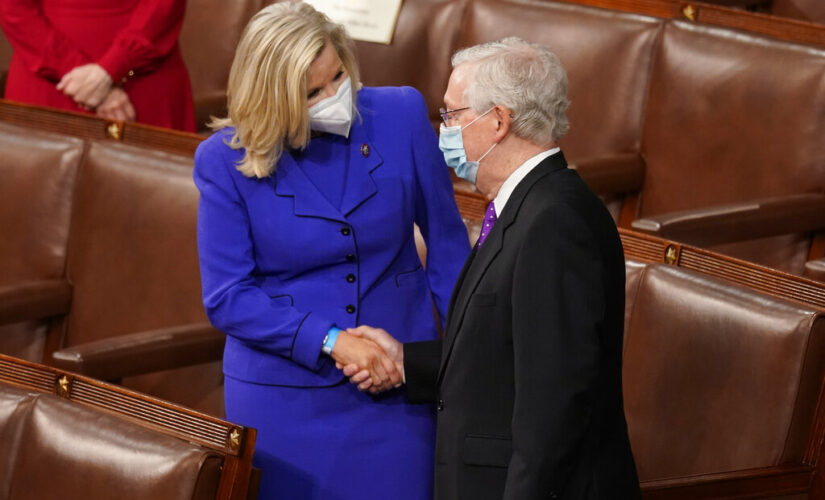 Biden’s bipartisan bid: President fist bumps Cheney