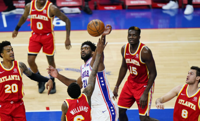 76ers rout Hawks 127-83 to clinch playoff spot