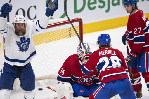 Maple Leafs beat Canadiens 4-1 to clinch playoff spot