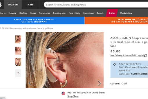 Fashion brand ASOS praised for featuring model with cochlear implant in earrings ad