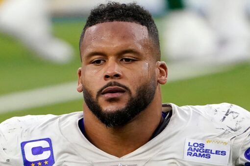Aaron Donald’s attorney says Rams star did not attack man at nightclub but saved him from ‘further injury’