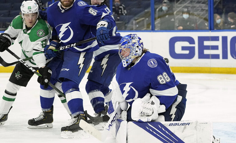 Vasilevskiy blanks Stars, again; Lightning beat Dallas 3-0