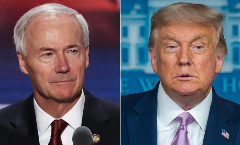 Trump torches Arkansas Gov. Hutchinson for vetoing bill banning puberty blockers in children