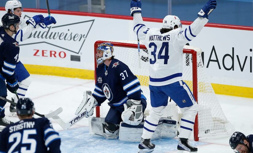 Matthews scores 24th goal as Leafs earn 3-1 win over Jets