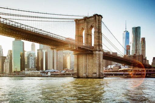 NYC protesters cross Brooklyn Bridge, clash with NYPD cops in Manhattan