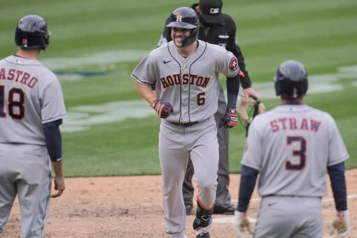 Astros batter A’s 9-2 to complete four-game sweep
