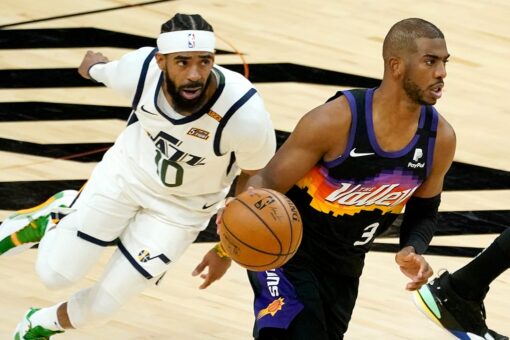Booker, Paul lead Suns to 117-113 OT win over Jazz
