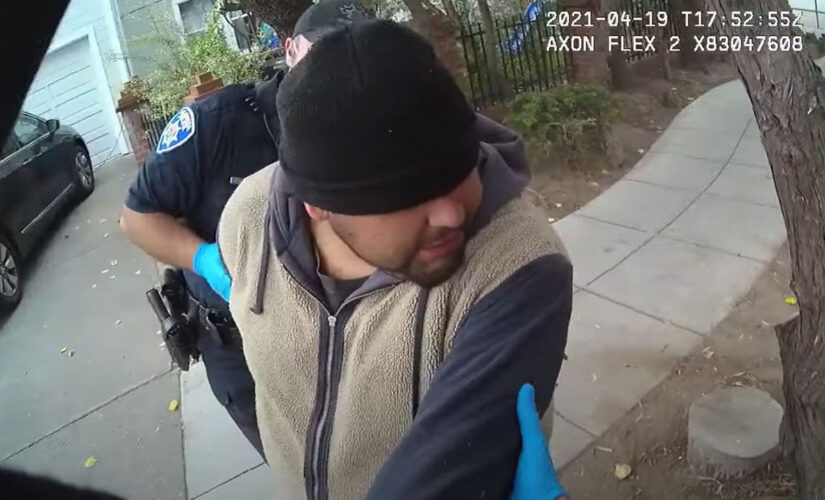 Police video shows California man died after police held him