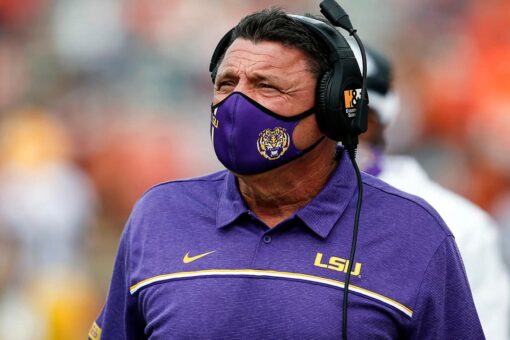 LSU’s Orgeron gives lawmakers statement on Guice complaint