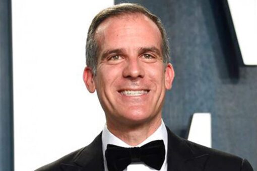 Democratic LA Mayor Eric Garcetti booed at Dodgers championship banner ceremony