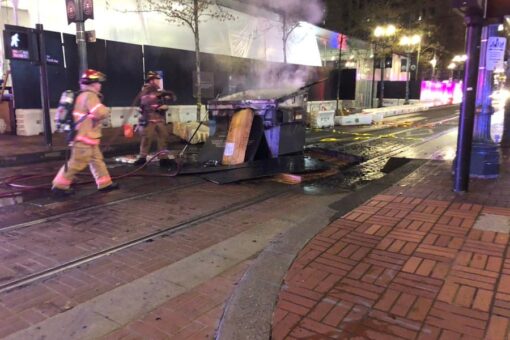 Portland police officer surrounded, punched in face; ‘unlawful assembly’ declared