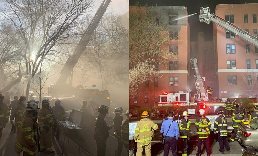 Massive 8-alarm blaze breaks out in Queens apartment building