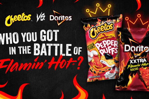 Doritos and Cheetos announce face off to determine the hottest chip