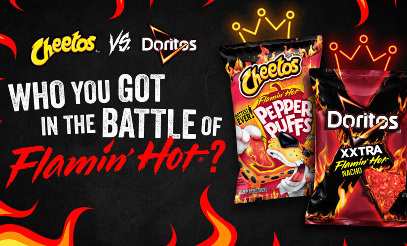 Doritos and Cheetos announce face off to determine the hottest chip