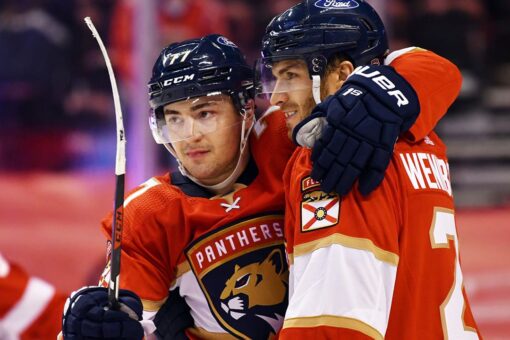 Wennberg scores in OT, Panthers beat Red Wings 3-2