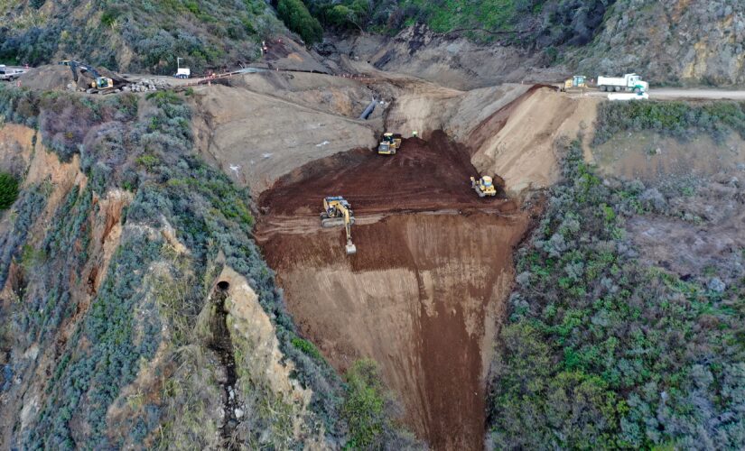 California’s iconic Highway 1 to reopen ahead of schedule after mudslide damage