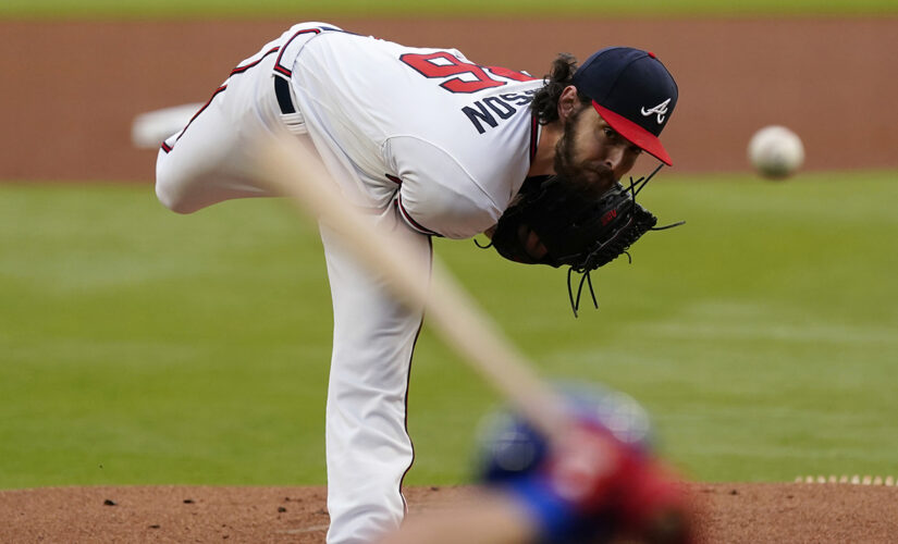 Acuña hits long HR as Anderson, Braves shut down Cubs 5-0