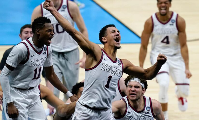 Ex-Gonzaga star Adam Morrison goes wild after Jalen Suggs’ game-winner vs. UCLA