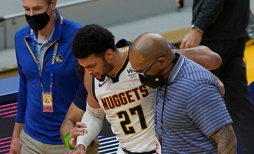 Nuggets’ Jamal Murray suffers scary knee injury at end of game vs. Warriors
