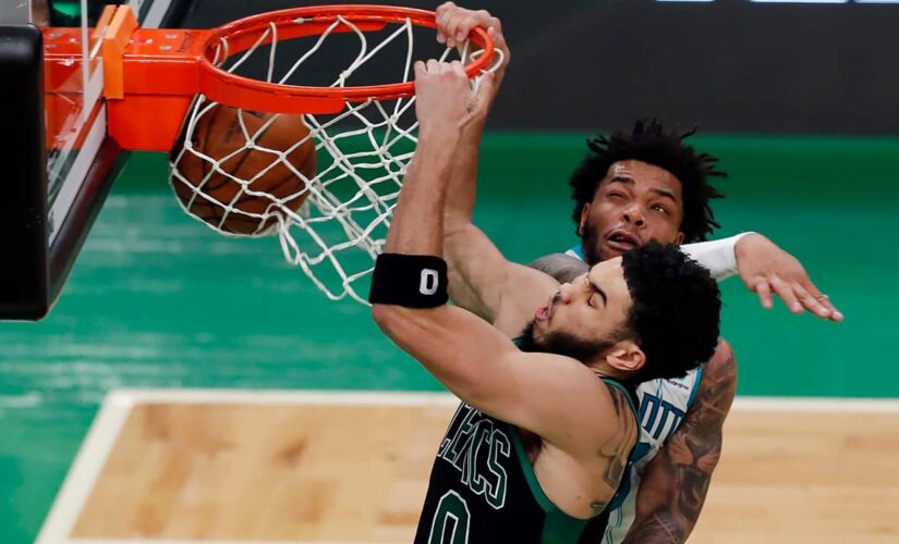 Tatum’s 22, 3-pointers lift Celtics over Hornets, 116-86