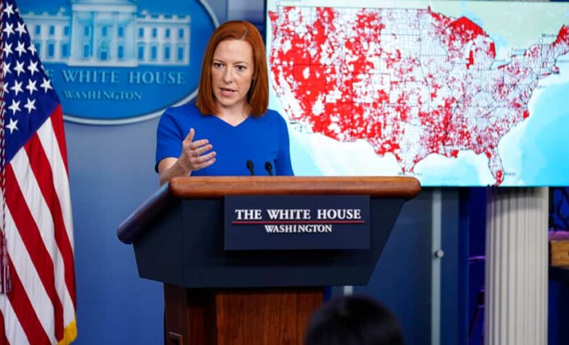 Psaki snaps when asked why VP Harris had time to visit Chicago bakery but not border, ‘she got a snack’