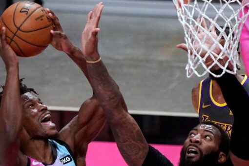Butler scores 28, Heat beat depleted Lakers 110-104