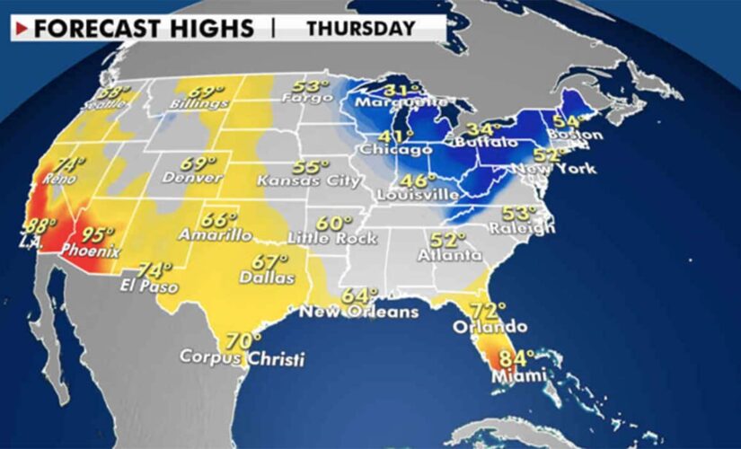 National weather forecast: Freezing temperatures, snow to chill eastern US