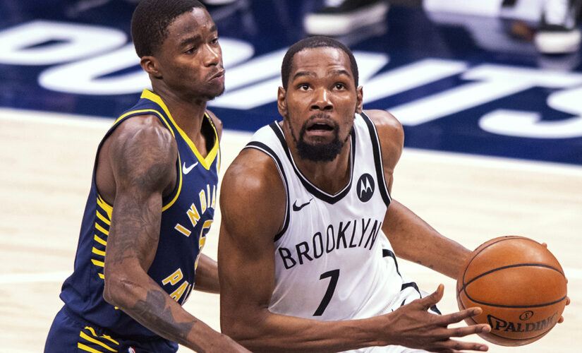 Durant scores 42, Nets torch depleted Pacers 130-113