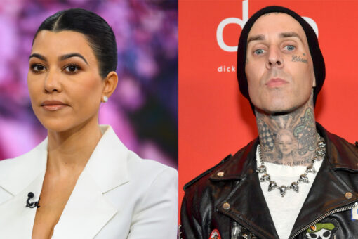 Kourtney Kardashian shares PDA pic in thong bikini with boyfriend Travis Barker: ‘Just like heaven’