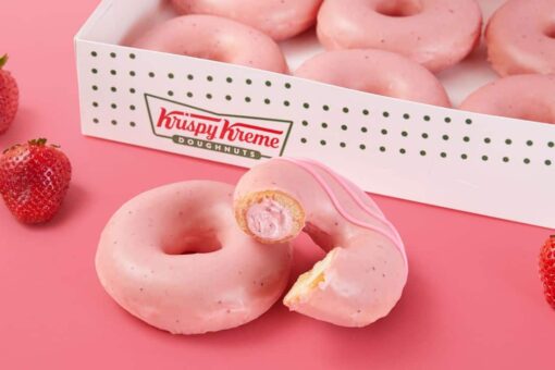 Krispy Kreme’s ‘Strawberry Glaze Craze’ doughnuts are back by popular demand