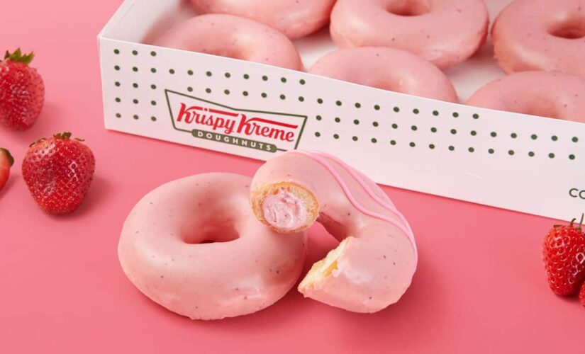 Krispy Kreme’s ‘Strawberry Glaze Craze’ doughnuts are back by popular demand