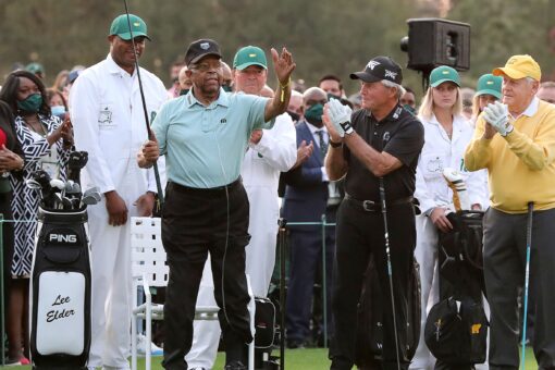 Gary Player’s son banned from Masters after showing off father’s golf ball during Lee Elder ceremony