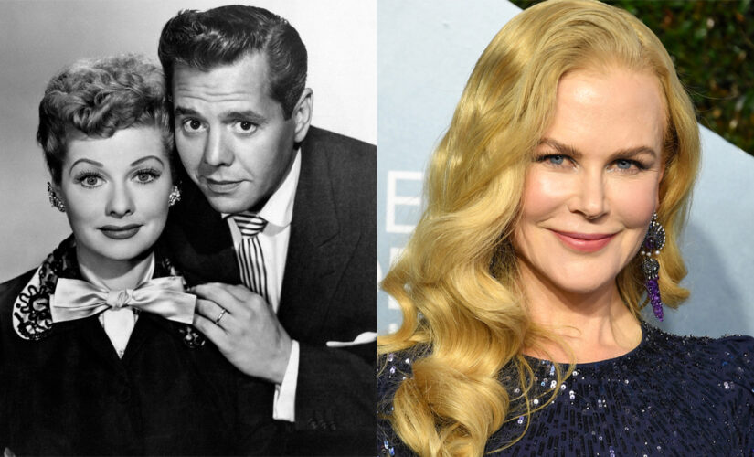 Nicole Kidman photos as Lucille Ball spark social media casting debate