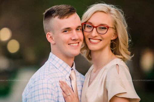 Couple who met at blind date photo shoot get engaged 6 months later