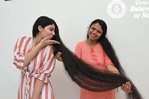 ‘Real life Rapunzel’ teen with world’s longest locks cuts her hair for first time in 12 years