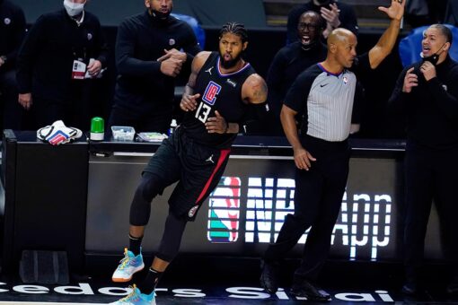 George scores 33 points, Clippers snap Suns’ winning streak
