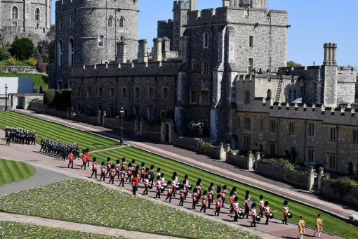 Topless woman arrested during Prince Philip’s funeral: report