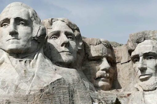South Dakota firefighters work to contain wildfires that closed Mt. Rushmore