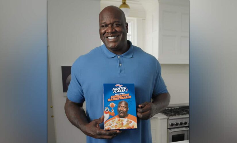 Shaq is giving away new Frosted Flakes’ new cereal with his autograph