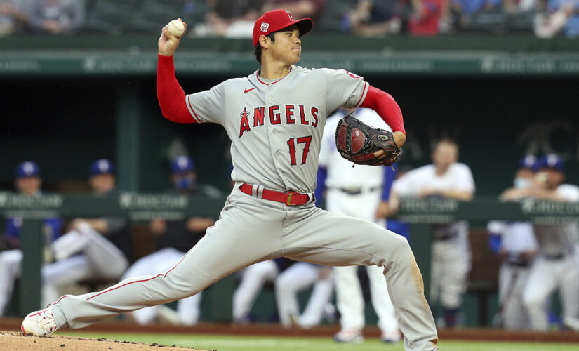 Ohtani wins for Angels in 2-way start like none since Ruth