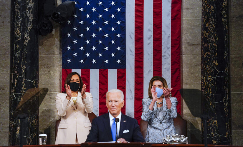 Biden lays out agenda containing slew of new programs in first address to joint session of Congress