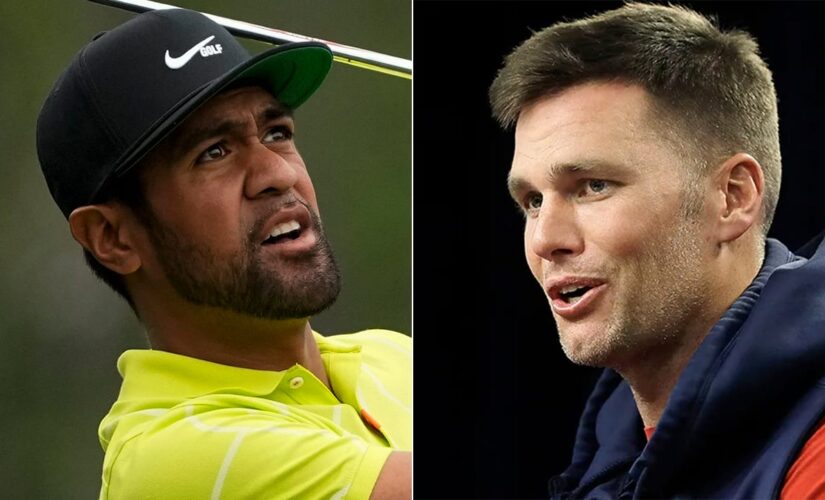 Tom Brady calls Tony Finau during Masters rain delay