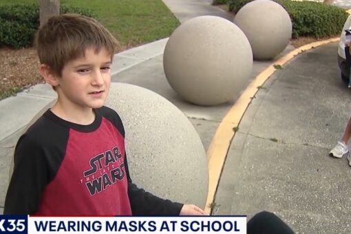 Florida boy, 8, launches petition to make masks optional in schools
