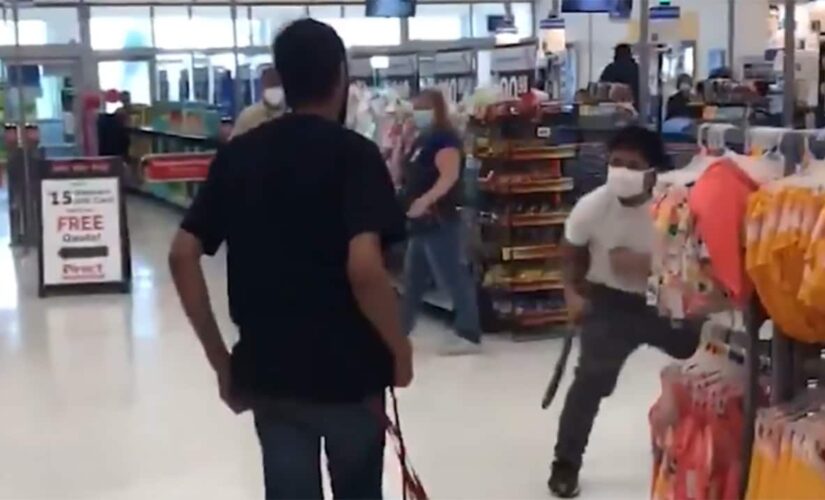 Walmart shopper subdues maskless man who allegedly threatened to assault customers, video shows